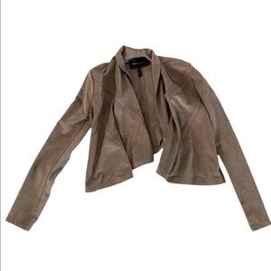 Suede lightweight jacket with a bit of stretch